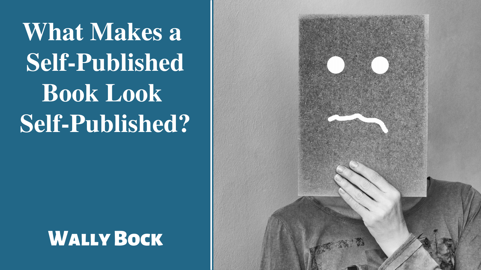What makes a self-published book look self-published?