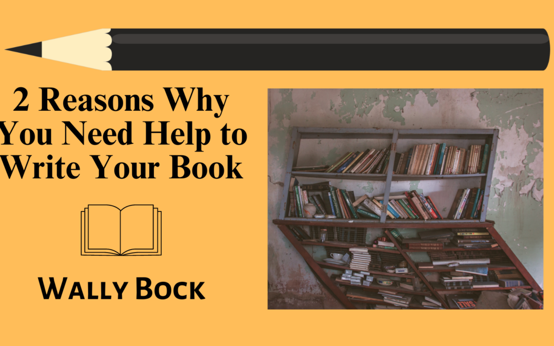 2 Reasons Why You Need Help To Write Your Book