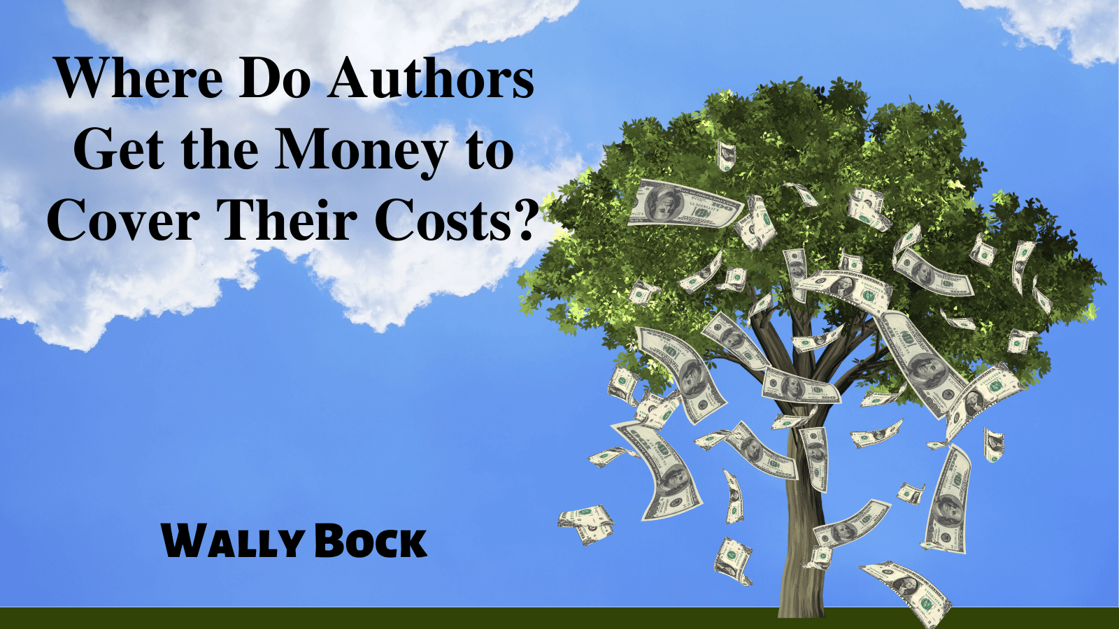 Profit: Where do authors get the money to cover their costs?