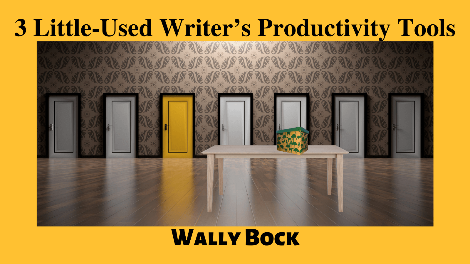 3 Little-Used Writer’s Productivity Tools