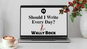 Should I write every day? post image