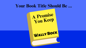 Your book title should be a promise you keep thumbnail